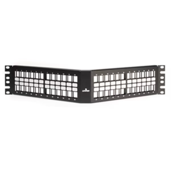 48-Port Panel Unloaded Accepts, All Quickport Snap-In Modules, Leviton, Mfr#: 49256-H48